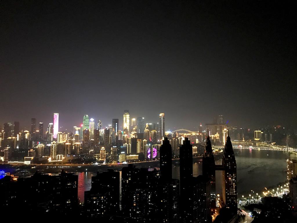 重慶萬豪酒店夜景